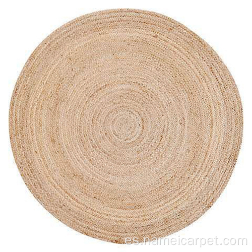 alfombras de yute naturales hechas a mano alfombras redondas alfombras de piso